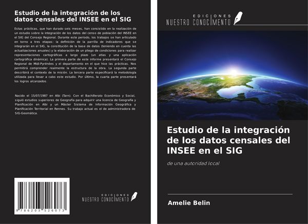 Produktbild: Estudio de la integraci&oacute;n de los datos censales del INSEE en el SIG
