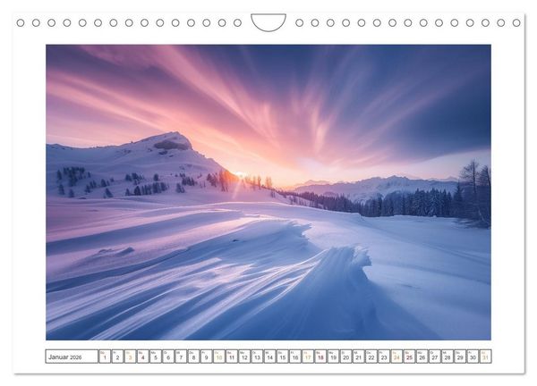 Produktbild: Im Reich der Berge (Wandkalender 2026 DIN A4 quer), CALVENDO Monatskalender