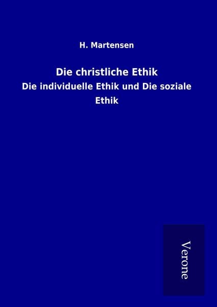 Produktbild: Die christliche Ethik