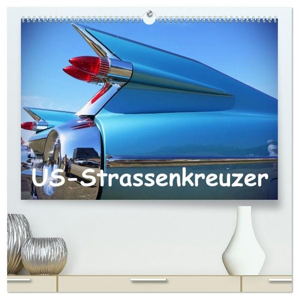 Produktbild: US-Strassenkreuzer (hochwertiger Premium Wandkalender 2026 DIN A2 quer), Kunstdruck in Hochglanz