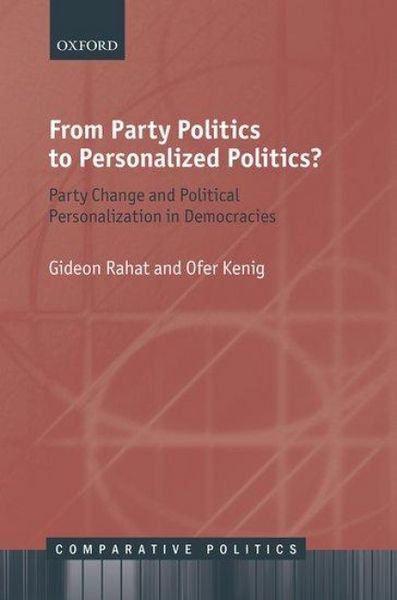 Produktbild: From Party Politics to Personalized Politics?