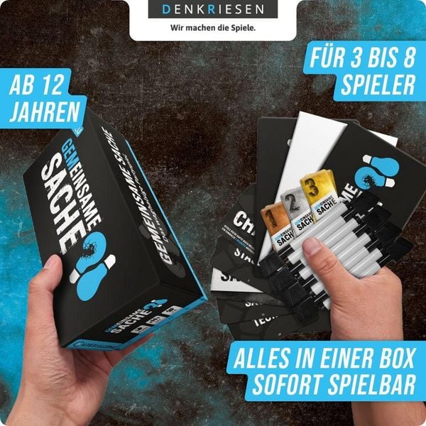 Produktbild: DENKRIESEN - PARTYFIEBER - GEMEINSAME SACHE "Das waghalsige Partyspiel"