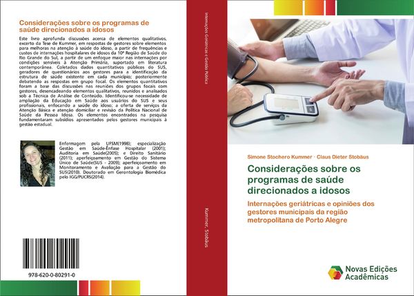 Produktbild: Considera&ccedil;&otilde;es sobre os programas de sa&uacute;de direcionados a idosos