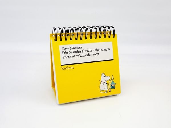 Produktbild: Die Mumins f&uuml;r alle Lebenslagen. Postkartenkalender 2027
