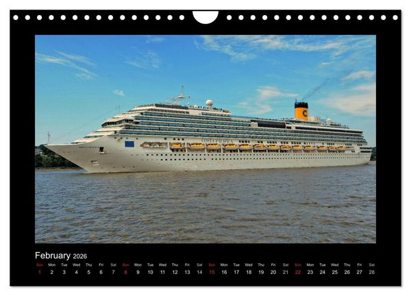 Produktbild: Destination Hamburg 2026 (Wall Calendar 2026 DIN A4 landscape), CALVENDO 12 Month Wall Calendar