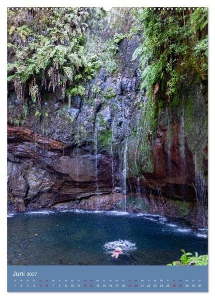 Produktbild: Zauberhaftes Madeira. Naturparadies im Atlantik (hochwertiger Premium Wandkalender 2027 DIN A2 hoch), Kunstdruck in Hochglanz