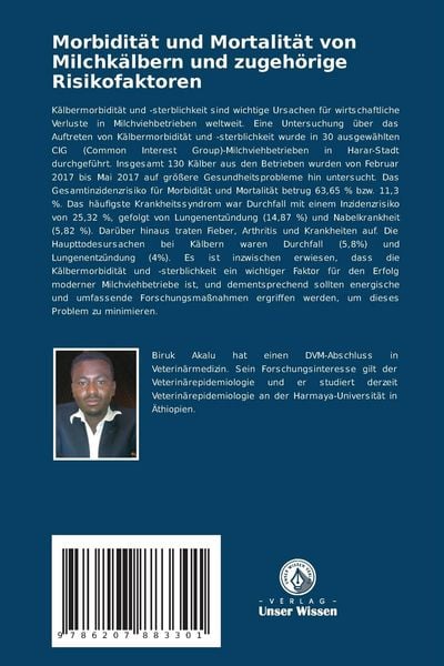Produktbild: Morbidit&auml;t und Mortalit&auml;t von Milchk&auml;lbern und zugeh&ouml;rige Risikofaktoren