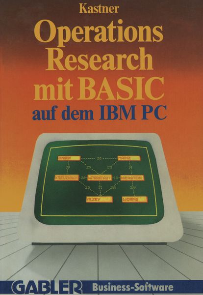 Produktbild: Operations Research mit BASIC auf dem IBM PC