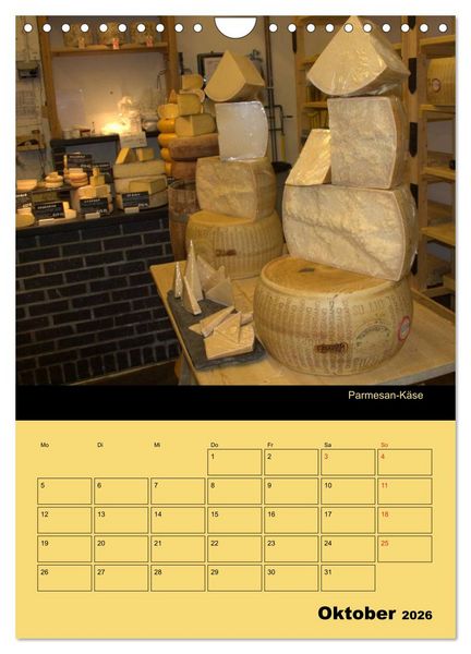 Produktbild: Alles K&auml;se / Planer (Wandkalender 2026 DIN A4 hoch), CALVENDO Monatskalender