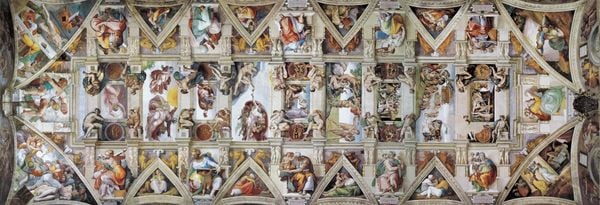 Produktbild: Decke der Sixtinischen Kapelle. 1000-Teile
