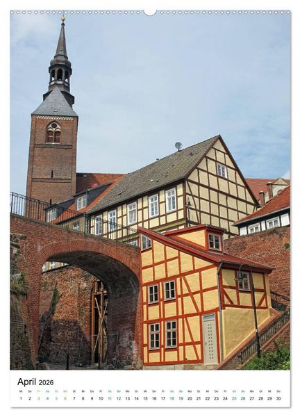 Produktbild: Tangerm&uuml;nde - Stadt an der Elbe (hochwertiger Premium Wandkalender 2026 DIN A2 hoch), Kunstdruck in Hochglanz