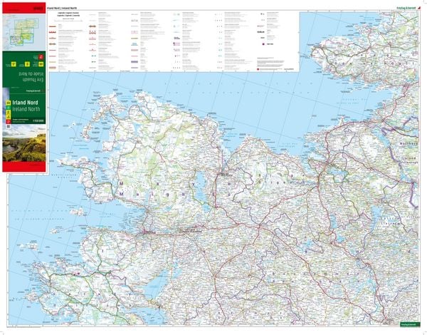 Produktbild: freytag & berndt Stra&szlig;enkarte Irland Set 1:150.000