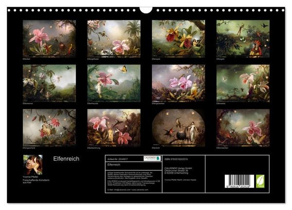 Produktbild: Elfenreich (Wandkalender 2026 DIN A3 quer), CALVENDO Monatskalender