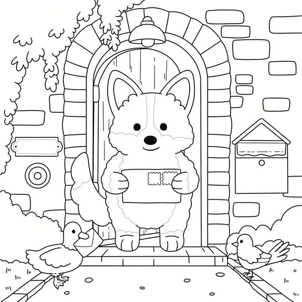 Produktbild: Cosy Coloring - Cottage Life mit Ente