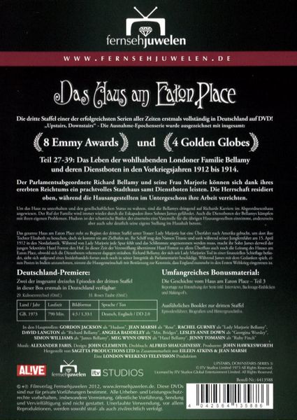 Produktbild: Das Haus am Eaton Place - Staffel 3 [4 DVDs]
