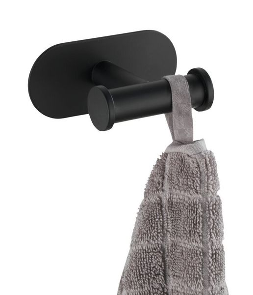 Produktbild: Turbo-Loc&reg; Wandhaken Mod. Orea Duo Black Matt, Befestigen ohne bohren