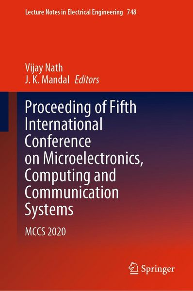 Produktbild: Proceeding of Fifth International Conference on Microelectronics, Computing and Communication Systems