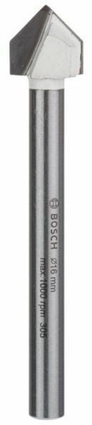 Bosch Accessories Expert for Ceramic 2608587168 Glas- und Fliesenbohrer 16 mm Gesamtlänge 90 mm Zylinderschaft 1 St.