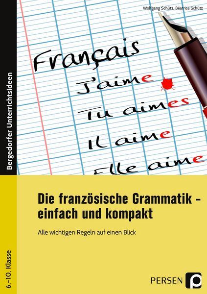 Produktbild: Die franz&ouml;sische Grammatik - einfach und kompakt