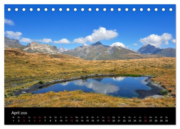 Produktbild: Alpen Impressionen (Tischkalender 2026 DIN A5 quer), CALVENDO Monatskalender