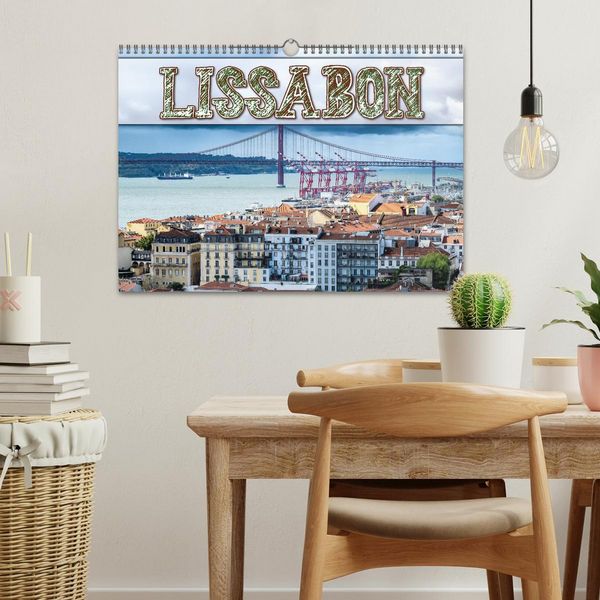 Produktbild: Mein Lissabon (Wandkalender 2026 DIN A3 quer), CALVENDO Monatskalender