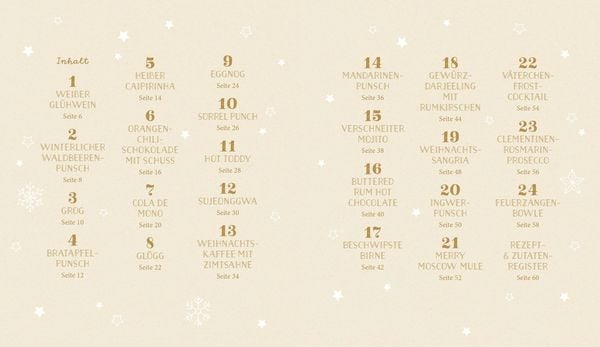 Produktbild: 24 Drinks bis Weihnachten
