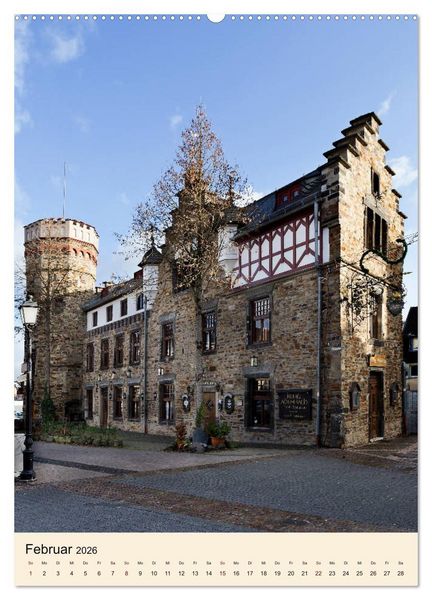 Produktbild: AHRWEILER - ALTSTADTIMPRESSIONEN (Wandkalender 2026 DIN A2 hoch), CALVENDO Monatskalender