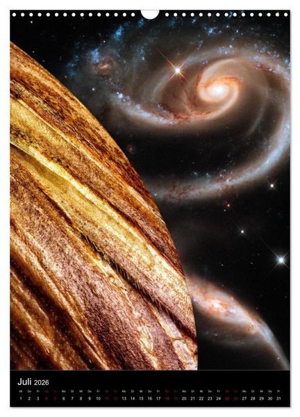 Produktbild: Mikrokosmos &ndash; Makrokosmos (Wandkalender 2026 DIN A3 hoch), CALVENDO Monatskalender