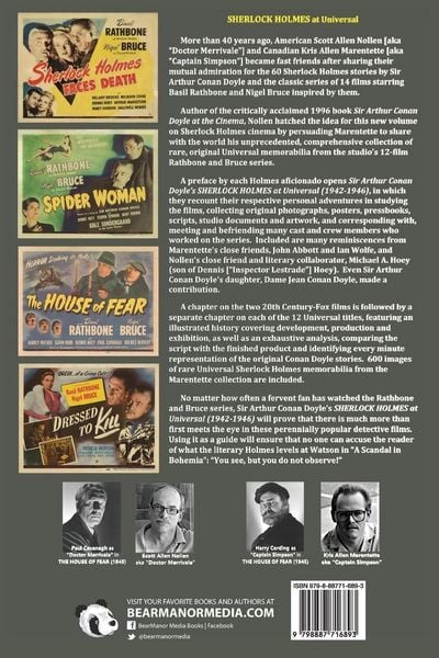 Produktbild: Sherlock Holmes at Universal (1942-1946) Volume 1