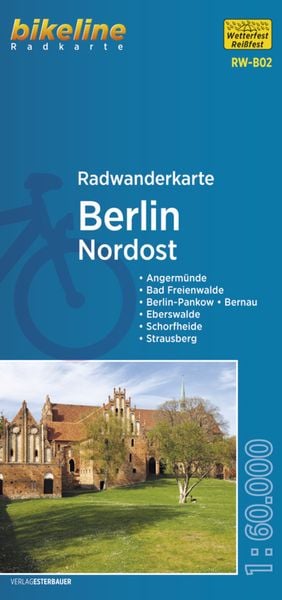 Produktbild: Radwanderkarte Berlin Nordost RW-B02