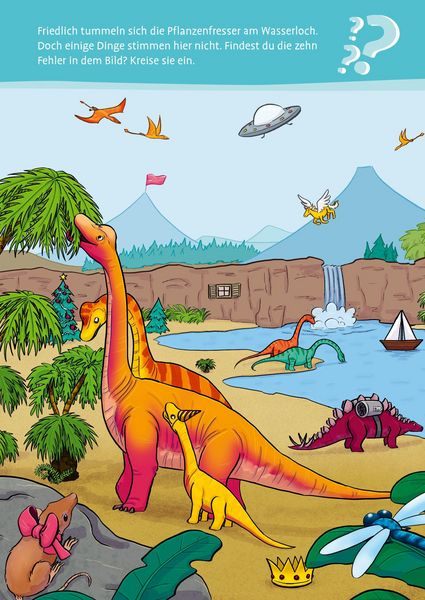 Produktbild: R&auml;tselstark. Dinos