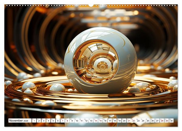 Produktbild: Illusionen aus Farben und Formen (Wandkalender 2026 DIN A2 quer), CALVENDO Monatskalender