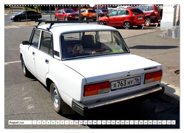 Produktbild: Sowjet-Mobile - Oldtimer der UdSSR (hochwertiger Premium Wandkalender 2026 DIN A2 quer), Kunstdruck in Hochglanz