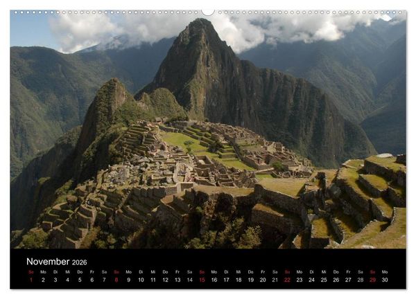 Produktbild: Peru &ndash; unterwegs (Wandkalender 2026 DIN A2 quer), CALVENDO Monatskalender