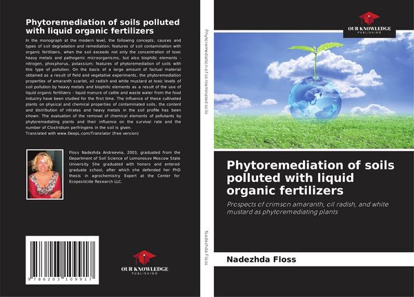 Produktbild: Phytoremediation of soils polluted with liquid organic fertilizers