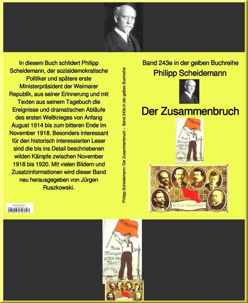 Produktbild: Der Zusammenbruch - Band 243 in der gelben Buchreihe - bei J&uuml;rgen Ruszkowski