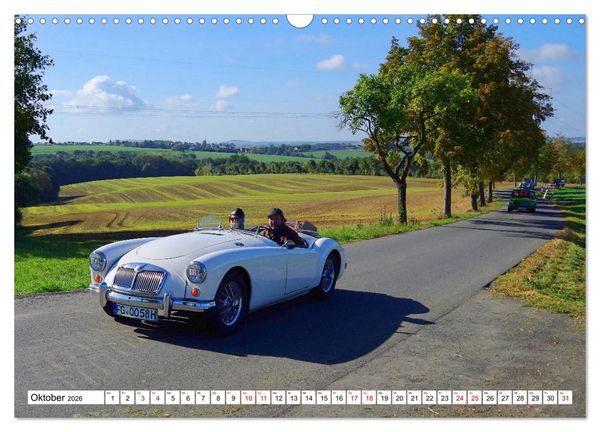 Produktbild: Oldtimer in Colditz (Wandkalender 2026 DIN A3 quer), CALVENDO Monatskalender