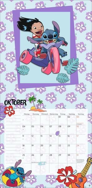 Produktbild: Stitch Broschurkalender 2027