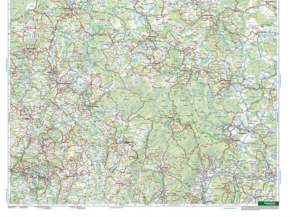 Produktbild: freytag & berndt Wanderkarte WK 0076 Nebelstein, Gm&uuml;nd - Weitra - Gro&szlig; Gerungs - Weinsberger Wald 1:50.000