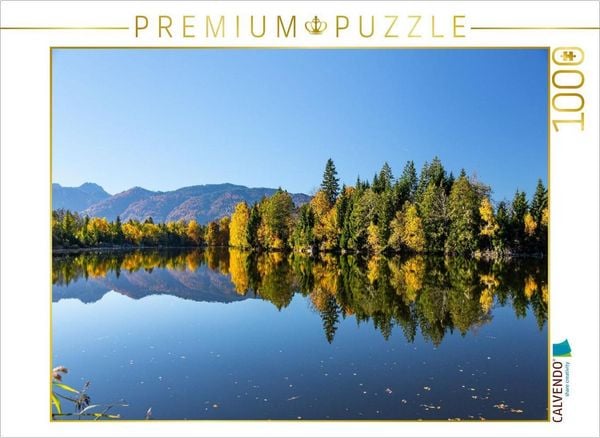 CALVENDO Puzzle Neuer Moosbergsee | 1000 Teile Lege-Größe 64 × 48 cm Foto-Puzzle für glückliche Stunden
