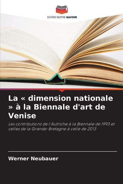 Produktbild: La ' dimension nationale ' &agrave; la Biennale d'art de Venise