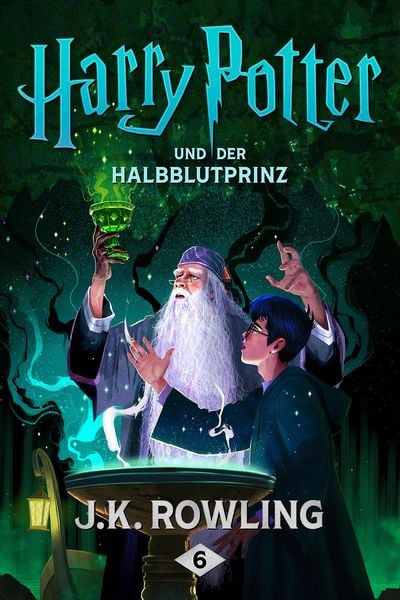 Harry Potter and the Half-Blood Prince alternative edition book cover