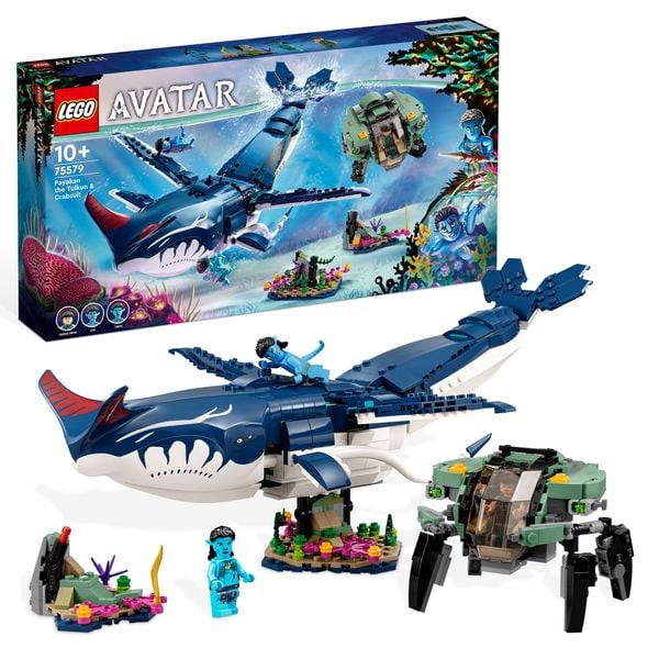 LEGO Avatar 75579 Payakan der Tulkun und Krabbenanzug, Spielzeug