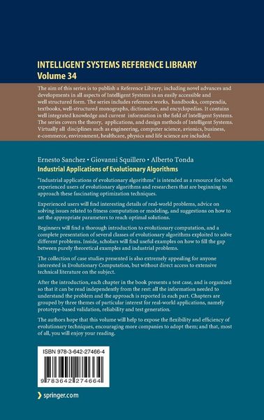 Produktbild: Industrial Applications of Evolutionary Algorithms
