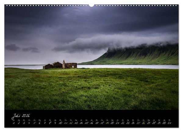 Produktbild: ISLAND - Traumlandschaften (Wandkalender 2026 DIN A2 quer), CALVENDO Monatskalender