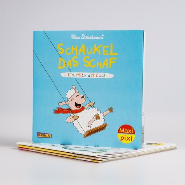 Produktbild: Maxi-Pixi-4er-Set 122: Neue Bilderb&uuml;cher zum Mitmachen (4x1 Exemplar)