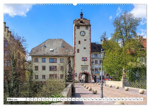 Produktbild: Waldshut - schmuckes Hochrhein St&auml;dtle (hochwertiger Premium Wandkalender 2026 DIN A2 quer), Kunstdruck in Hochglanz