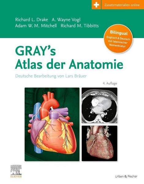 Produktbild: Gray's Atlas der Anatomie mit online Zusatzmaterial Videos