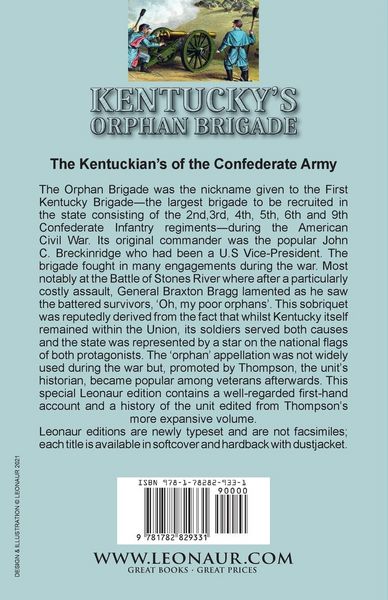 Produktbild: Kentucky's Orphan Brigade