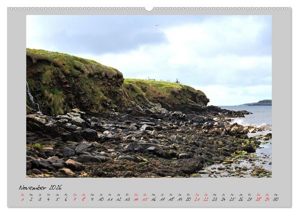 Produktbild: F&auml;r&ouml;er, Shetland, Orkney - Inseln im Nordatlantik (Wandkalender 2026 DIN A2 quer), CALVENDO Monatskalender